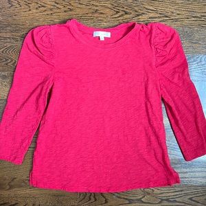 Eri+Ali Puff Sleeve T-Shirt Size Small